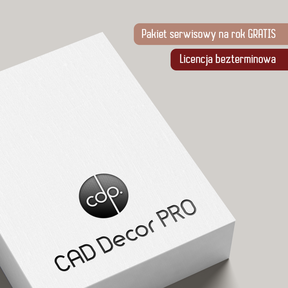 CAD Decor PRO 4.X - Program do projektowania wnętrz