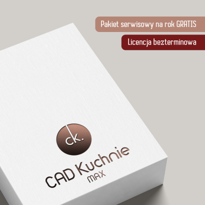 CAD Kuchnie MAX 8.X - Program do projektowania wnętrz