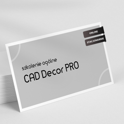 Szkolenie <br>CAD Decor PRO